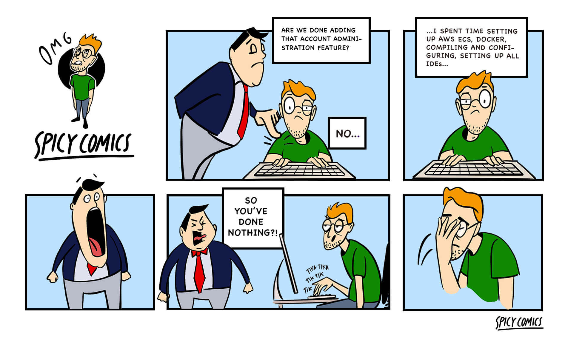 Spicy Comic #7 - Work, Love and Understanding
