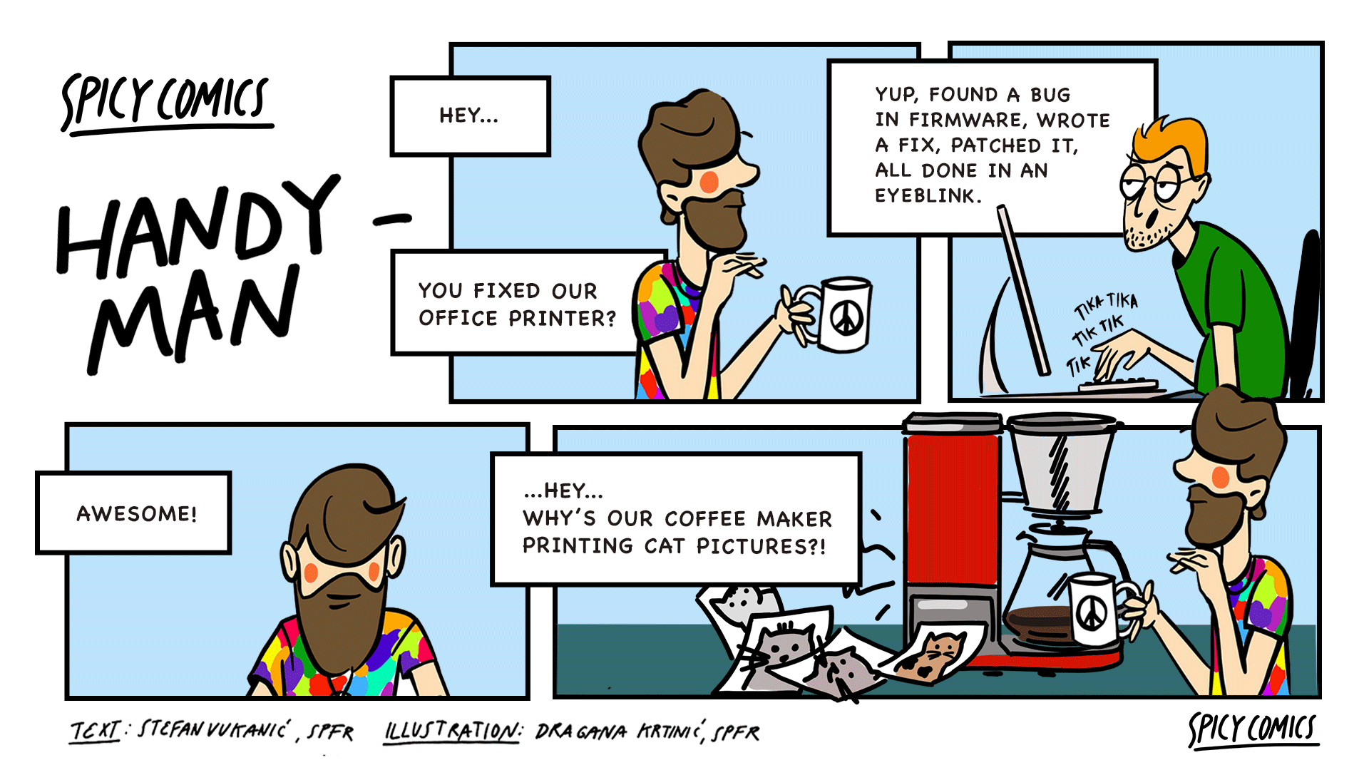 Spicy Comic #9 - Handyman