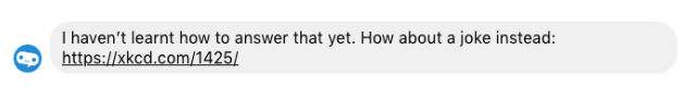 Chatbot fallback