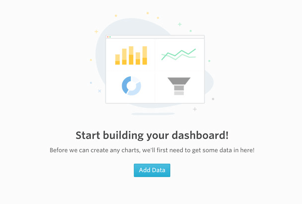 Dashboard empty state