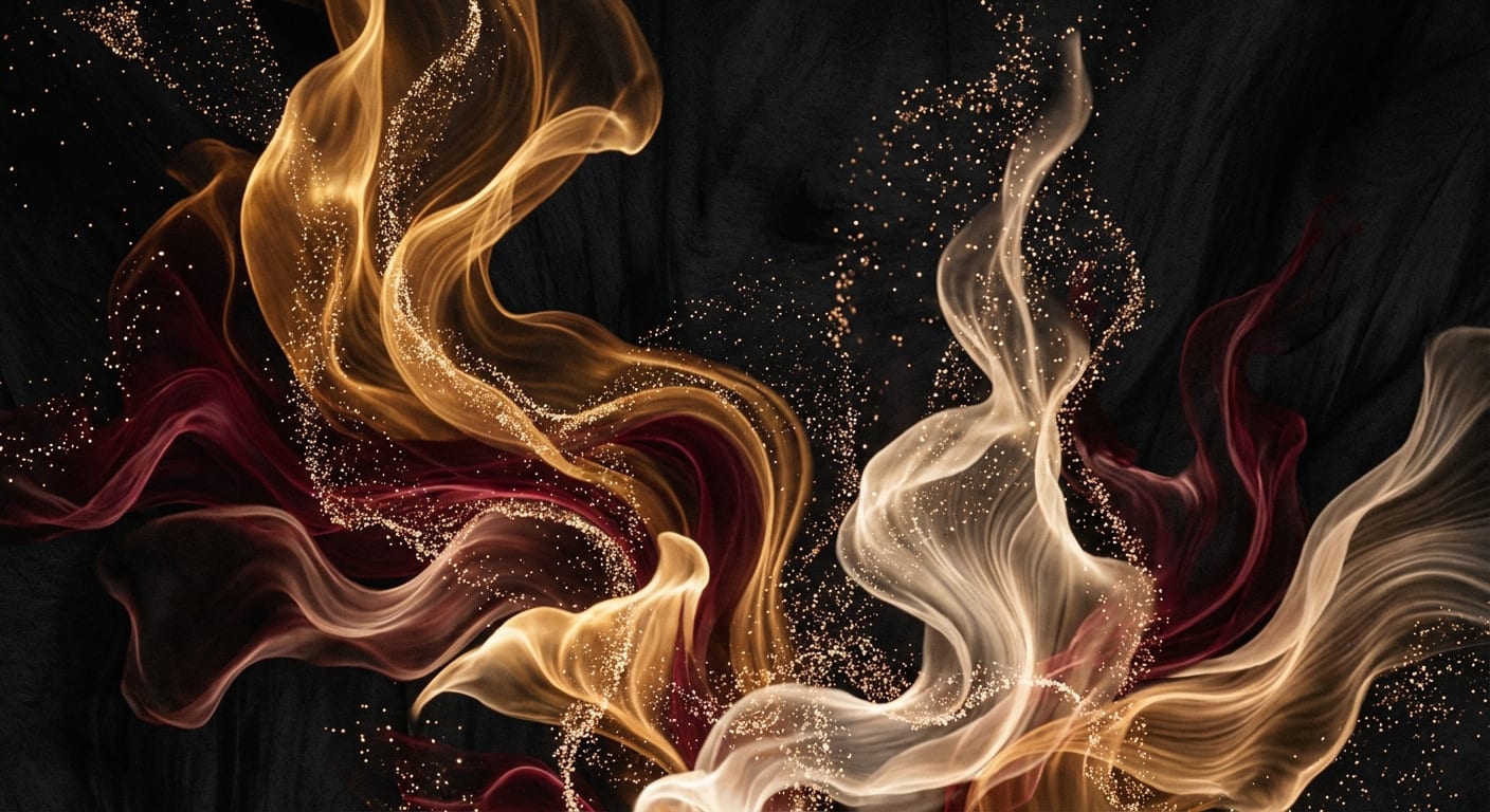 Abstract guest engagement data visualization