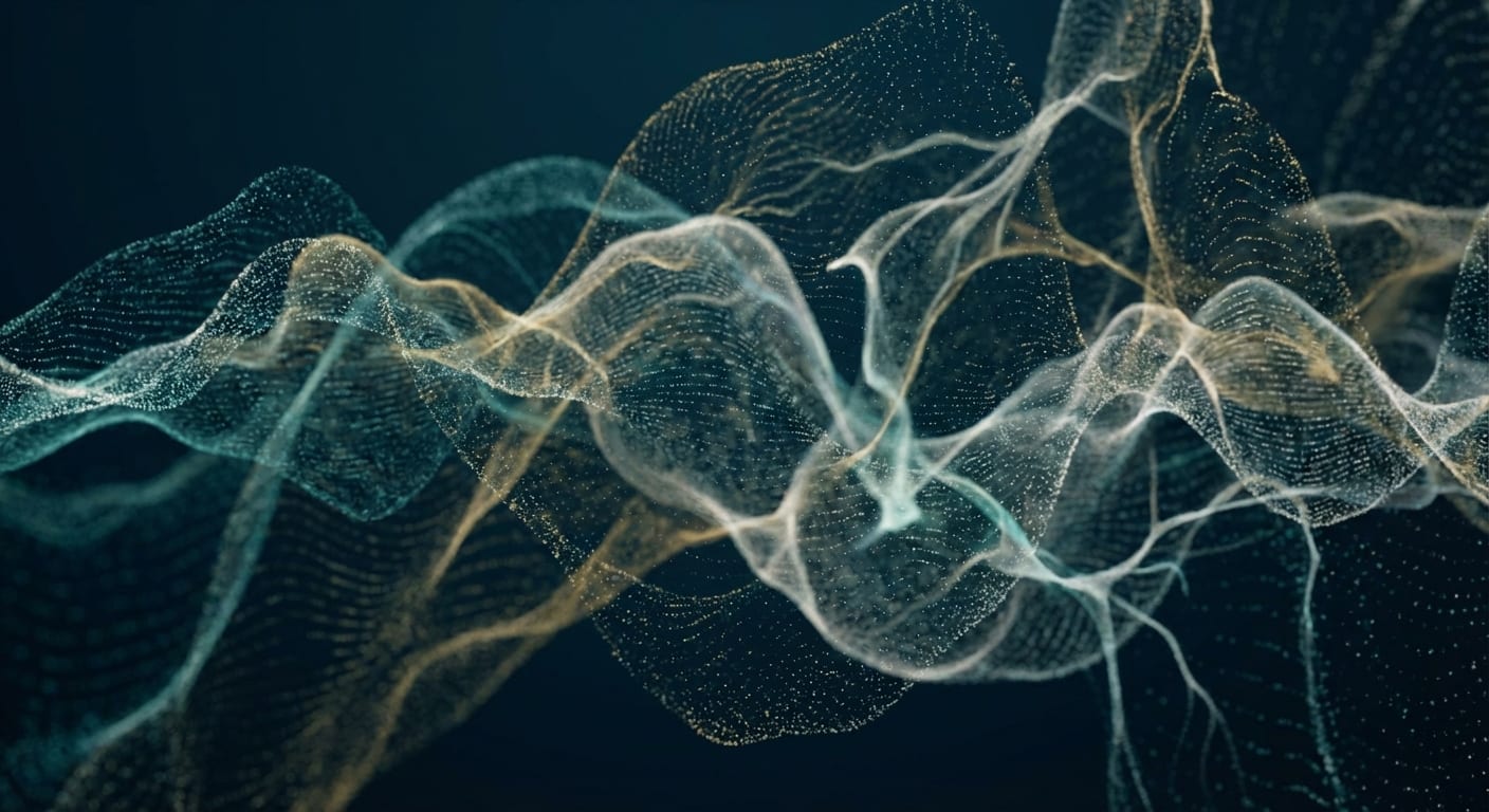 Abstract conversational AI dialogue visualization