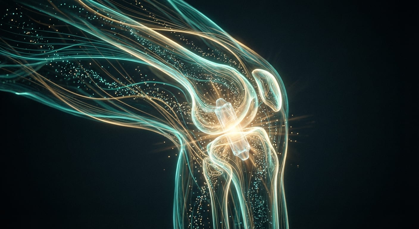 Luminous knee joint data visualization