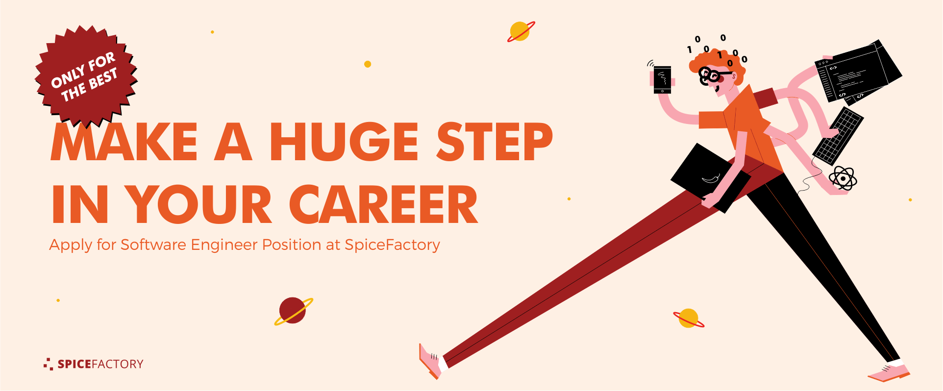 Make a Huge Step in Your Career